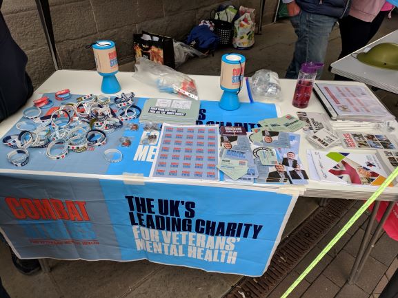 Picture of Combat Stress Donation Table