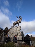 Image of the Caribou monument