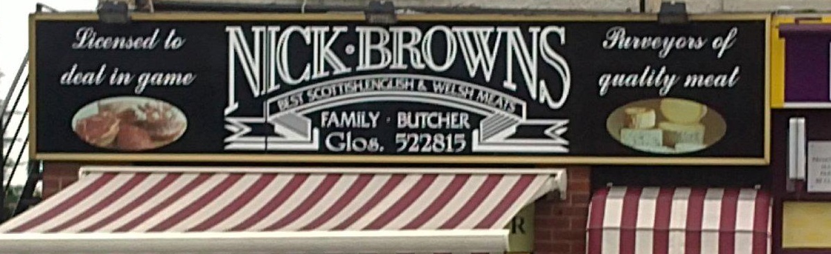 Nick Brown's Butchers' Facebook Page