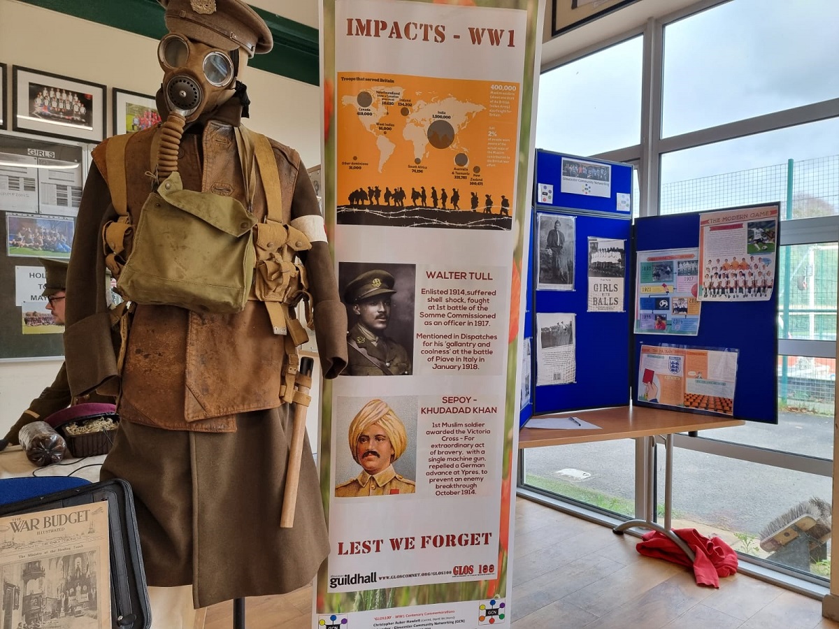 WORS History Project at Balcarras School, Churdown, Gloucester 