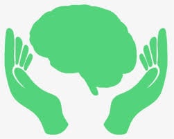 image of brain with hands