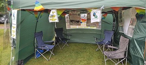 GCN's Mindfulness tent